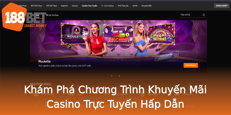 Khám Phá Chương Trình Khuyến Mãi Casino Trực Tuyến Hấp Dẫn Khám Phá Chương Trình Khuyến Mãi Casino Trực Tuyến Hấp Dẫn
