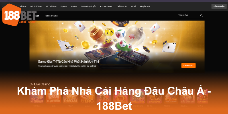 Về Chúng Tôi Khám Phá Nhà Cái Uy Tín - 188Bet Và Những Điều Bạn Chưa Biết 1 Kham Pha Nha Cai Hang Dau Chau A 188Bet0